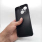 Tecno Spark Go 1 Carbon Fiber texture Hard Rubber armour back cover shock-porof case