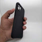 iPhone 11 Pro Max Carbon Fiber texture Hard Rubber armour back cover shock-porof case