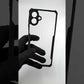 Samsung A07 case Matte Black Back Cover Soft Silicone TPU Bumper case