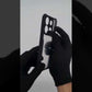 Infinix Smart 7 iPAKY Shockproof Hybrid Armor Case with Side Grip and Camera Protection, Slim Matte Silicone Back Cover