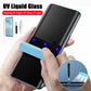 Pack of UV Glue Full Screen Protector Tempered Glass + Carbon Back Sticker and Camera Lens Protection for Samsung S23