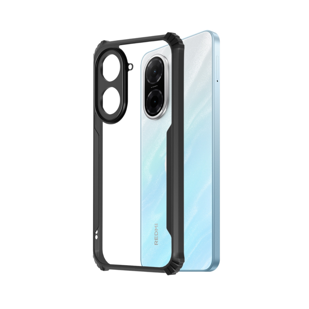 Redmi A5 Shockproof Rugged Case with Enhanced Grip and Heavy Duty Corner Protection