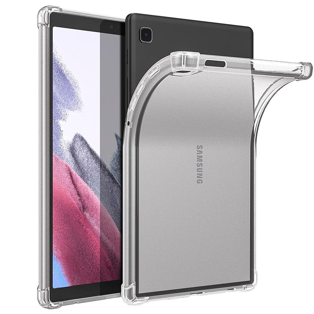 Samsung Tab A7 Lite Clear Anti-Shock Case Heavy Duty Corner Protection Cover