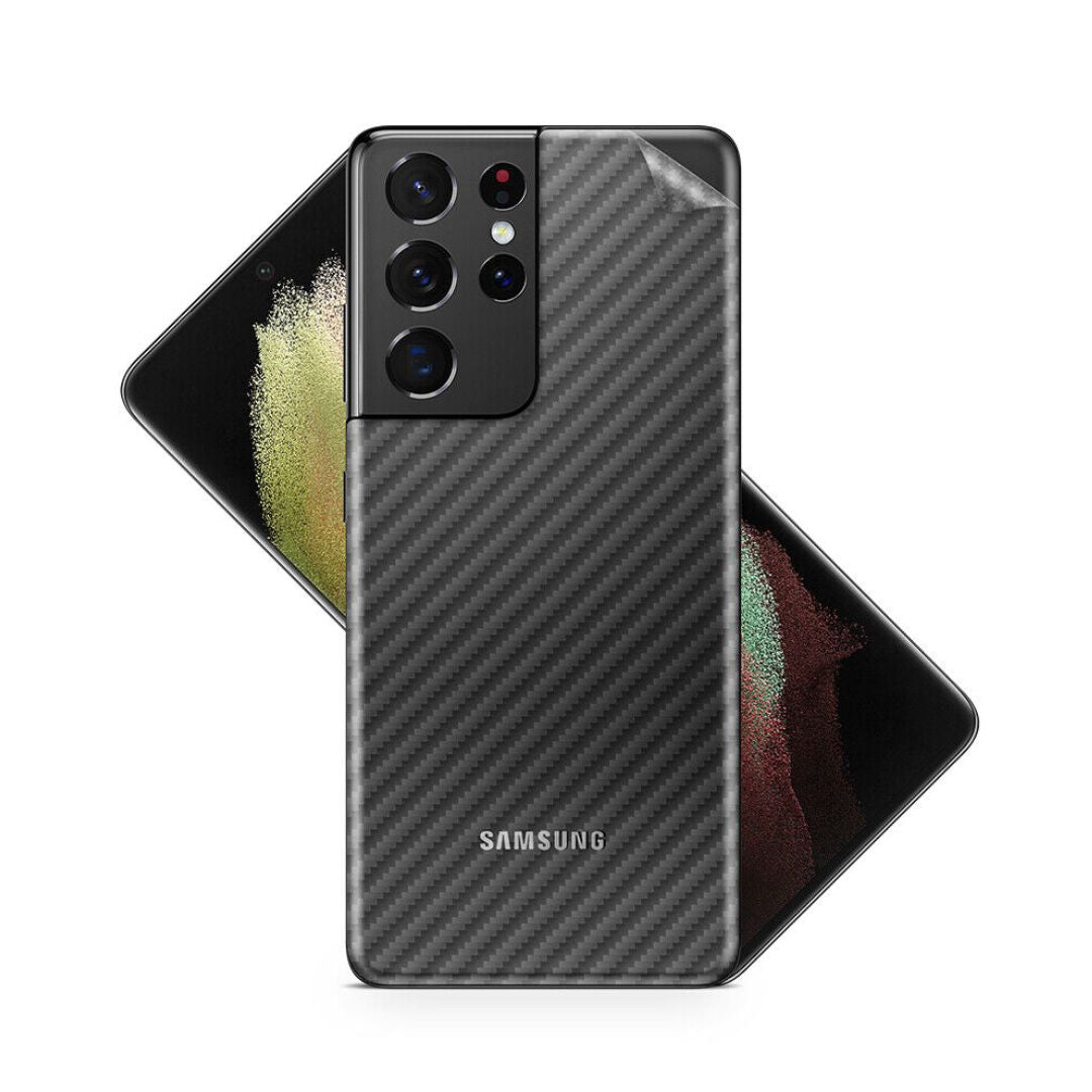 Carbon Back Sticker for Samsung Galaxy