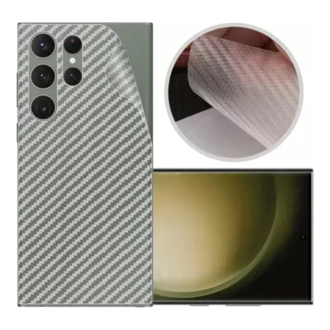 Carbon Back Sticker for Samsung Galaxy
