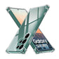 AntiShock Clear Back Cover Soft Silicone TPU Bumper case for Samsung S24 Ultra