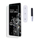 Pack of UV Glue Full Screen Protector Tempered Glass + Carbon Back Sticker and Camera Lens Protection for Samsung S20 Ultra