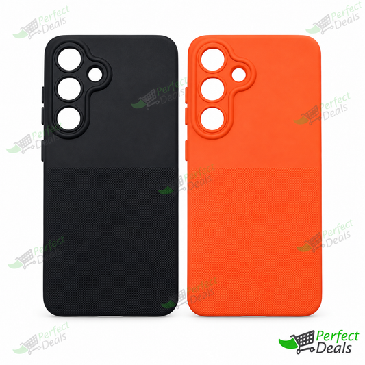 Samsung Galaxy S24 Slim Soft Silicone Back Cover – Shockproof TPU Phone Case with Anti-Scratch and Screen Edge Protection