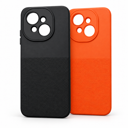 Tecno Spark Go 2025 Slim Soft Silicone Back Case – Shockproof TPU Protective Cover with Raised Screen Protection