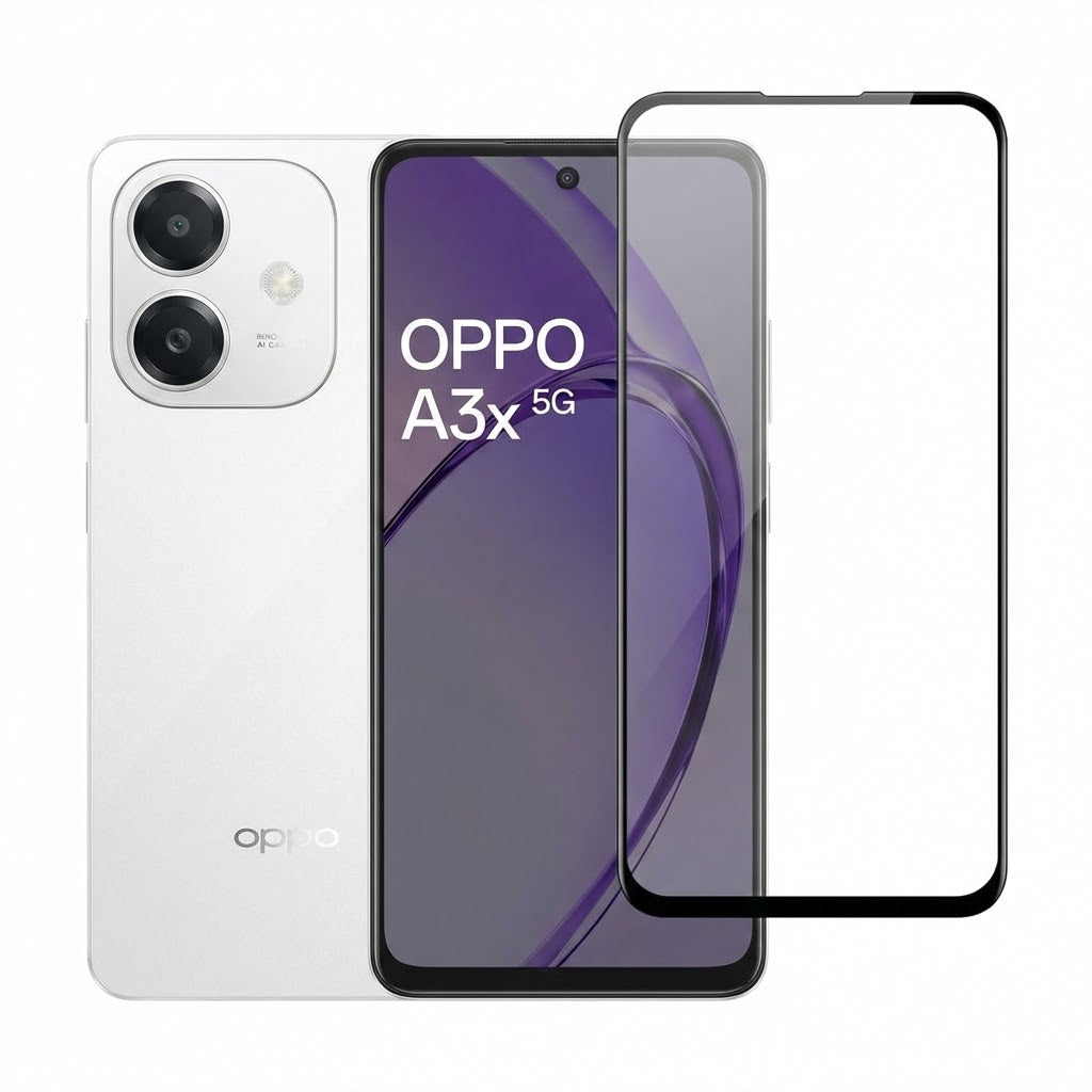OPPO A3x Tempered Glass Screen Protector 9H HD Clear