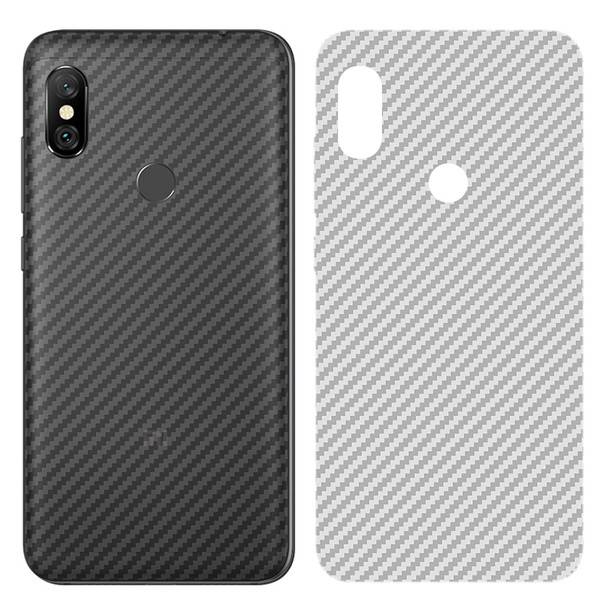 Redmi Note 6 Pro carbon Back Clear Skin Sticker