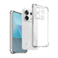 AntiShock Clear Back Cover Soft Silicone TPU Bumper case for Redmi Note 13