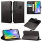 Huawei Y6p Leather Pouch Case Premium Leather texture full cover