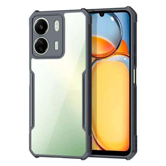 iPaky Soft Silicone TPU Strong bumper case for Redmi 13C